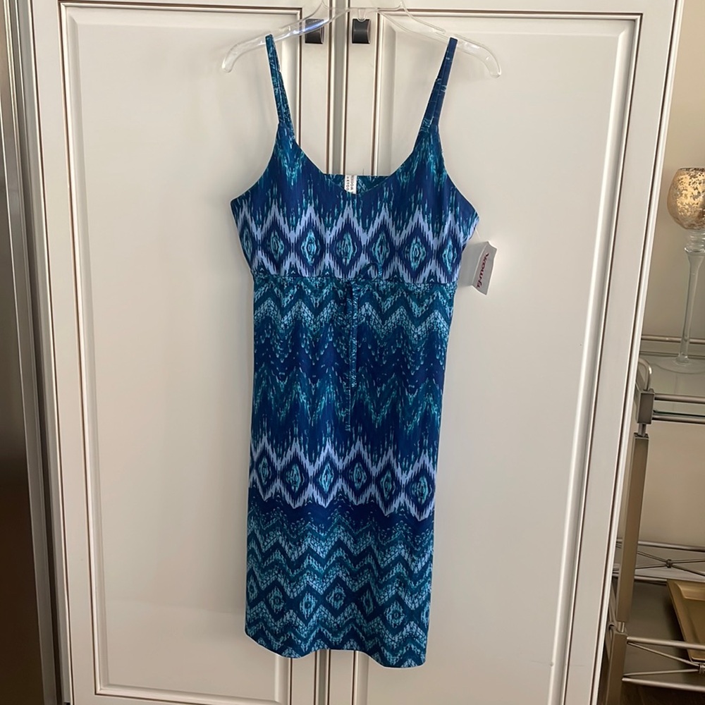 NWT Kyodan built in bra casual dress